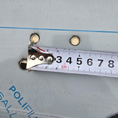 PARAURTI RIMORCHIO IN ACCIAIO INOX CROMATO