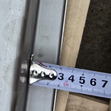 STAINLESS STEEL BUMPER TRAILER CHROME