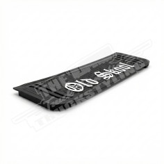 2 bavettes noires OLD SKOOL 635 x 185 mm 2