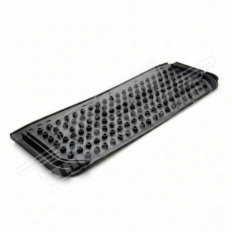 2x ZWARTE SPATBORDEN "OLD SKOOL" 635x185mm