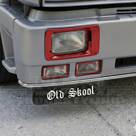 2x FEKETE SÁRFÜGGŐ "OLD SKOOL" 635x185mm