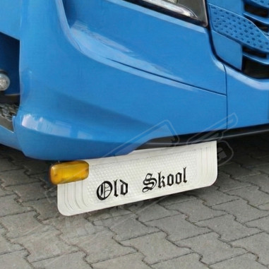 2x GUARDABARROS BLANCO OLD SKOOL 635x185mm