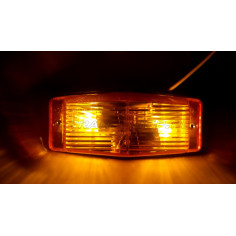 INDICATORE LUMINOSO A DOPPIO BRUCIATORE ARANCIONE 2