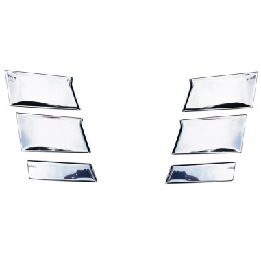 SCANIA R NG GRIGLIA IN ACCIAIO INOX SMUSSATA