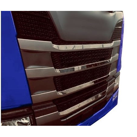 SCANIA S NG STRISCIA DI GRIGLIA GOFFRATA IN ACCIAIO INOX