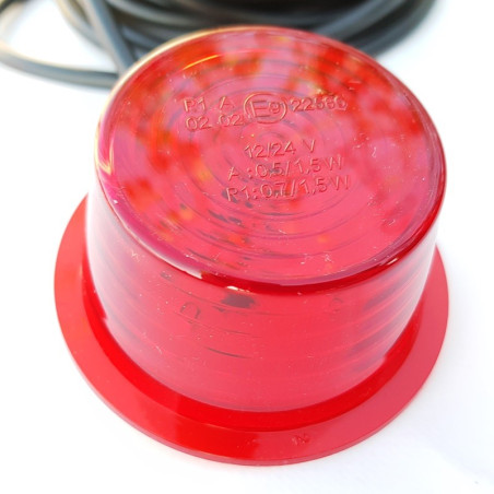 Lens model GYLLE LED red