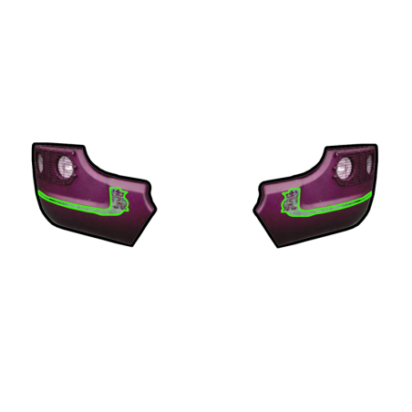 SCANIA R stainless decoration bumper