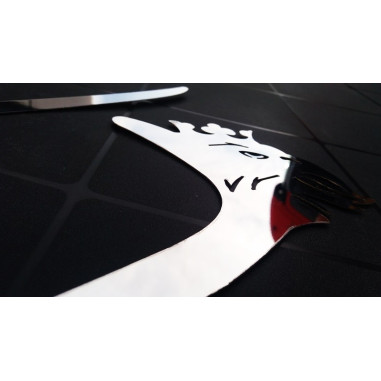 SCANIA R stainless decoration bumper