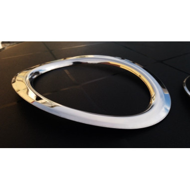 ANILLOS HALÓGENOS CROMADOS SCANIA R ACERO INOXIDABLE