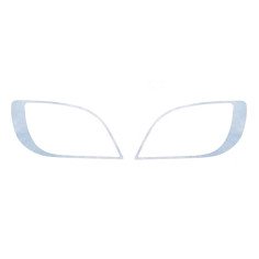 DAF XF E6 headlights frame cover stainless 2