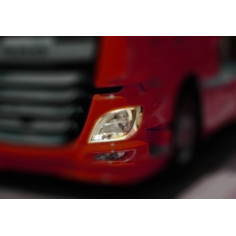 DAF E6 DECOR STRÅLKASTARRING I ROSTFRITT STÅL