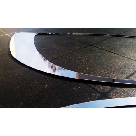 DAF XF E6 headlights frame cover stainless