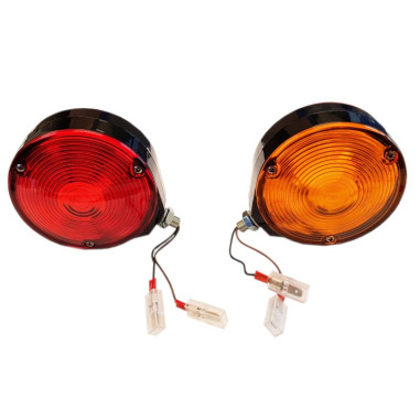 HELLA SPIEGELOORVERLICHTING LAMP ORANJE ROOD