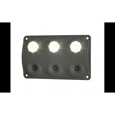 BORDERHUIS LED ROOD WITTE BINNENVERLICHTING LAMP 2