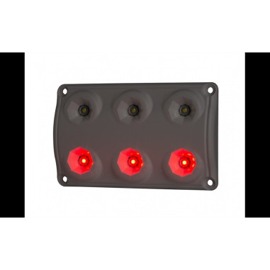 BORDEL LED ROUGE BLANC LAMPE D'ÉCLAIRAGE INTÉRIEUR