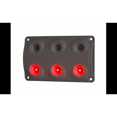 BORDEL LED ROUGE BLANC LAMPE D'ÉCLAIRAGE INTÉRIEUR