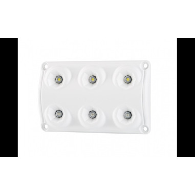 BURDEL LED ROJO BLANCO ILUMINACIÓN INTERIOR LÁMPARA