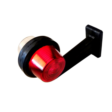 GYLLE LAMPA OBRYSOWA 165 BIAŁO CZERWONA