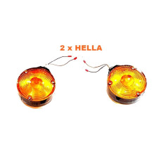 2 x LUCI A SPECCHIO HELLA LAMPADA DIREZIONE STILE NL