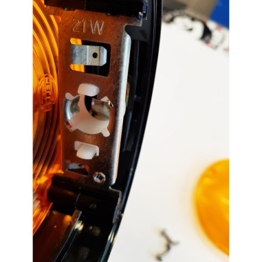 2x HELLA USZY POD LUSTERKA LAMPA OBRYSOWA KIERUNKOWSKAZ NL STYLE