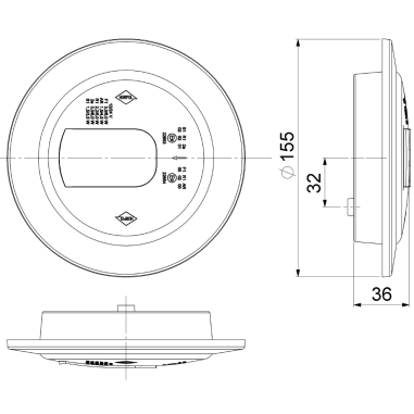 LUNA LED-ACHTERLICHTCOMBINATIE, LINKS