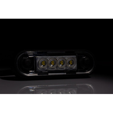 LAMPADA DI SICUREZZA A LED BIANCHI A 4 DIODI