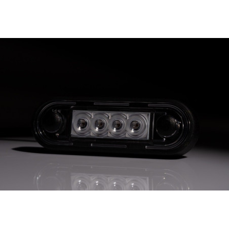 LAMPA OBRYSOWA CZERWONA LED 4 DIODY