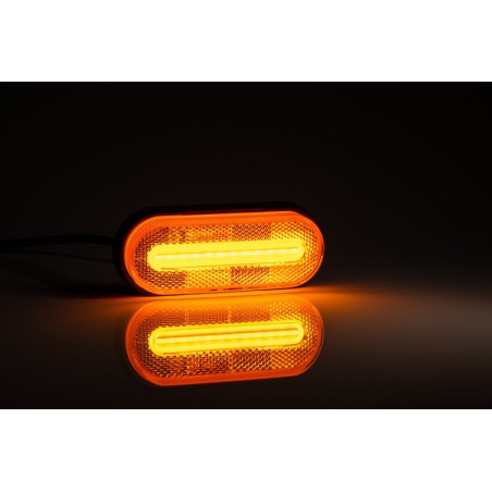 BALIZA LED NARANJA CON REFLECTOR ADR