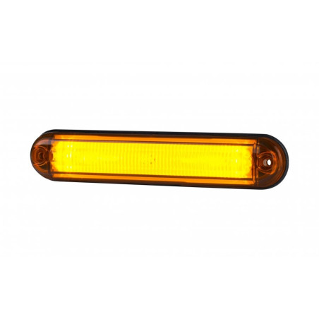 Lampa obrysowa pomarańczowa typu SLIM ze światłowodem LD 2333