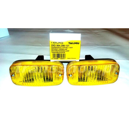 TALMU giallo limone in paraurti tuning lampada