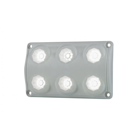 Iluminación interior, rectangular blanco LWD 2154
