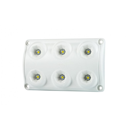Illuminazione interna, rettangolare bianca LWD 2154