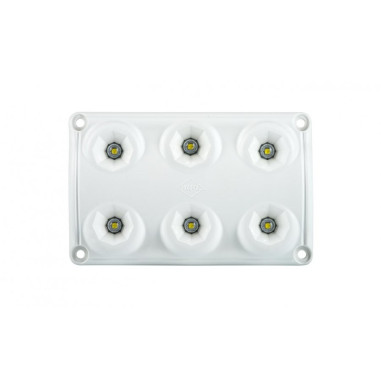 Illuminazione interna, rettangolare bianca LWD 2154