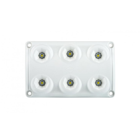 Interior light, rectangular white LWD 2154