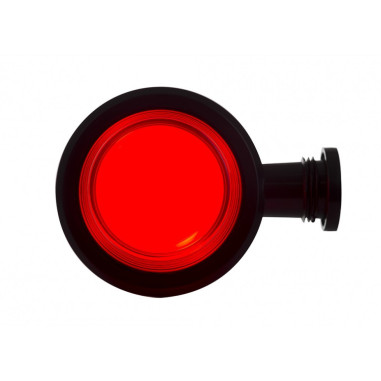 LAMPE DE MARQUAGE AU NÉON BLANCHE ET ROUGE COURTE OLD SCHOOL LD 2606