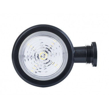 LED TÁVLATI LÁMPA FEHÉR ÉS PIROS RÖVID RÉGI ISKOLA LD 2588