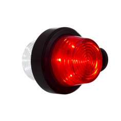 LED-FICKLAMPA VIT & RÖD KORT OLD SCHOOL LD 2588