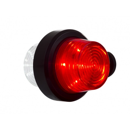 LAMPE DE DÉGAGEMENT LED BLANCHE & ROUGE COURTE OLD SCHOOL LD 2588