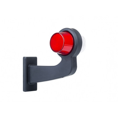 JOBB OLDALI LED LÁMPA NEON FEHÉR ÉS PIROS TÖRÖTT RÉGI ISKOLA LD 2605