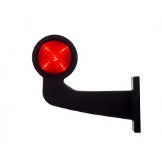 FEU DE GABARIT LED GAUCHE BLANC & ROUGE CASSÉ OLD SCHOOL LD 2586 2