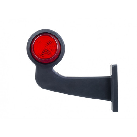 FEU DE GABARIT LED GAUCHE BLANC & ROUGE CASSÉ OLD SCHOOL LD 2586