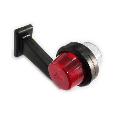 FEU D'ENCOMBREMENT DROIT BLANC & ROUGE LONG ARM OLD SCHOOL