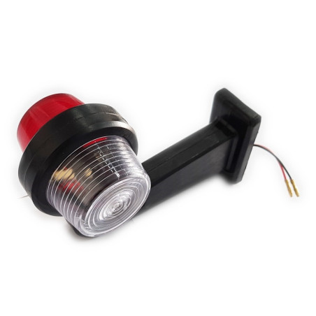 FEU D'ENCOMBREMENT DROIT BLANC & ROUGE LONG ARM OLD SCHOOL