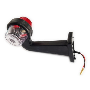 FEU D'ENCOMBREMENT DROIT BLANC & ROUGE LONG ARM OLD SCHOOL