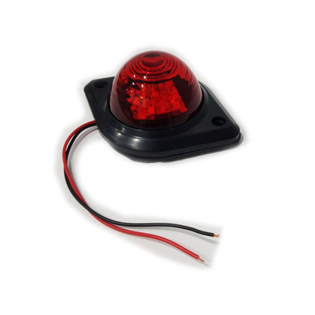 ILLUMINAZIONE INTERNA CON LAMPADA A LED UOVO ROSSO BORDERHOUSE