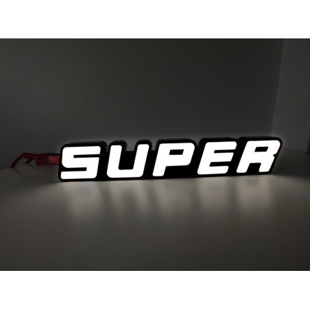 SUPER LOGO EMBLEM WHITE LED SCANIA