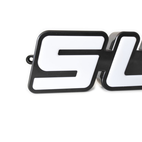 SUPER bily podsvícený emblem LED SCANIA