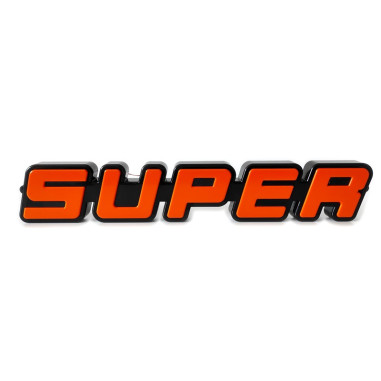 SUPERBELYST ORANGE LED SCANIA EMBLEM