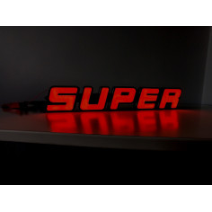 SUPERBELYST ORANGE LED SCANIA EMBLEM 2