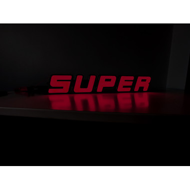 SUPER SVJETLJENI CRVENI LED SCANIA EMBLEM
